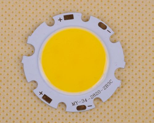 New 3w warm white cob high power led roundness led light emitting diode 28mm for sale