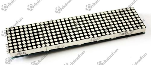 Lattice HT1632C  Red LED Dot Matrix Display Information Board 32x8