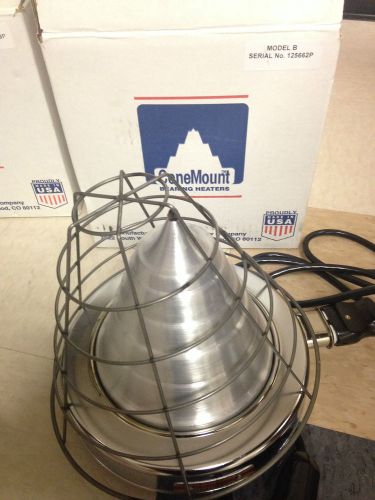 Cone Mount Model B Bearing Heater 120V New In Box