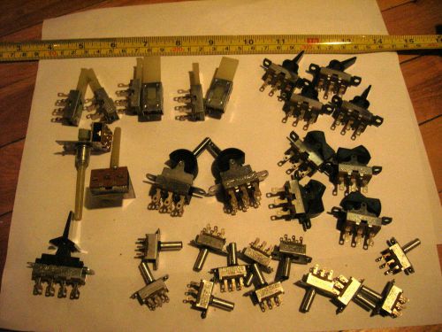 Assortment of 30 x NOS switches Lot 17