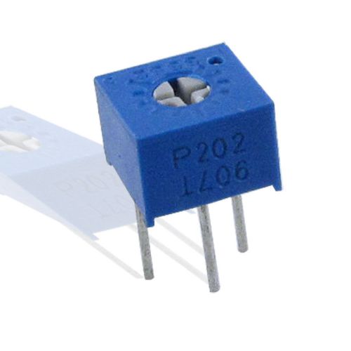 10Pcs 3362P-1-202 3362 P 2k ohm High Precision Variable Resistor Potentiometer