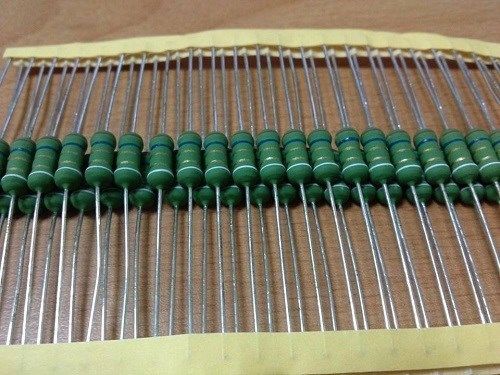 20pcs x 1.6 ohm 1r6 2w knp 5% wire wound resistors,flameproof,resin paint for sale