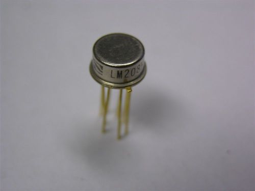National Semiconductor / Texas Instruments LM208H Precision Op Amps Metal Can