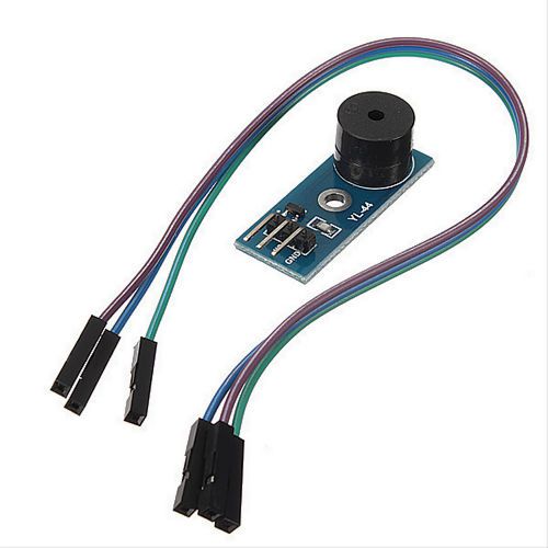 New 3.3-5V Active Buzzer Module For Arduino  Drive With 3x DuPont line