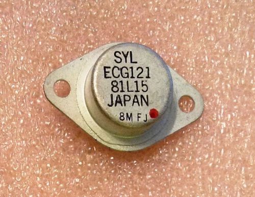 1 Pc Germanium PNP Transistor ECG121 = NTE121 60V 5A TO-3 Audio Amplifier