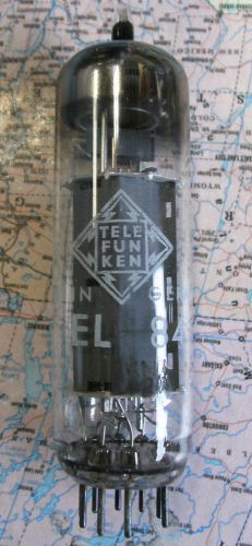 1 pc NOS Telefunken EL84 tube NOS O getter tested