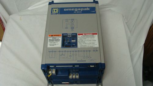 Square D Omegapak AC Drive 1 HP Type P00C02C  Guaranteed  NICE!
