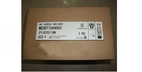 1PC NEW Panasonic AC Servo Driver MEDDT7364003 2.5KW