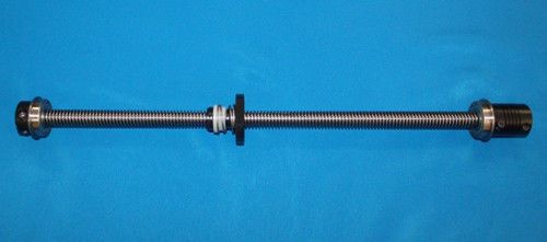 12&#034; acme leadscrew 1/2-10 with delrin nut bearings clamp coupler for cnc router for sale
