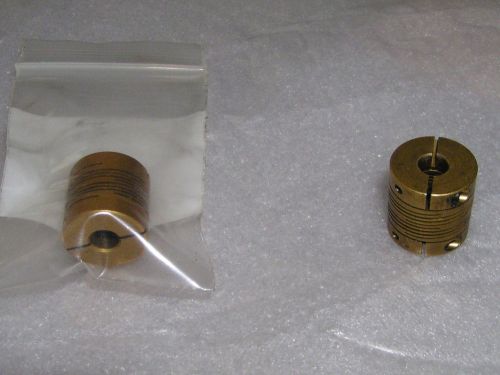 3 zero backlash double beam helical drive couplings 1/4“-1/4” resolvers encoders for sale