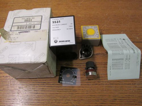 NEW NOS Oriental Motor SS31 Speed Control Pack 3 Amps 100 Volts 50/60 Hertz
