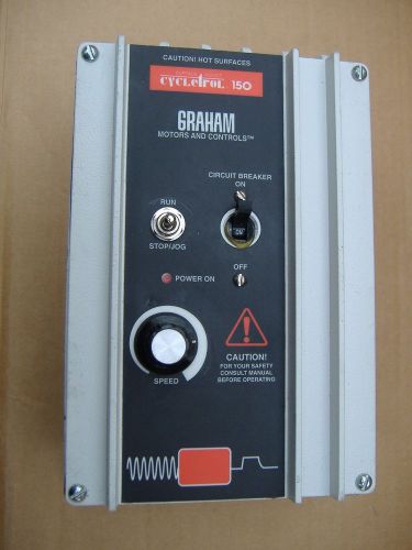 Graham 176b6003 cycletrol 150 dc motor speed controller for sale