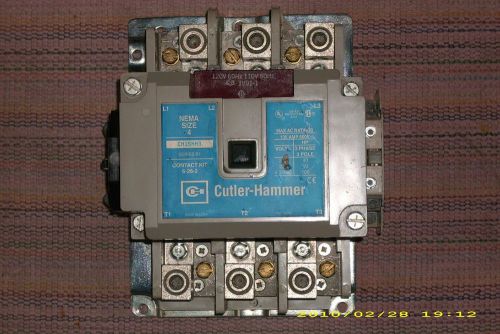 Cutler hammer nema size 4 contactor cn15nn3 135a 3 phase new other for sale