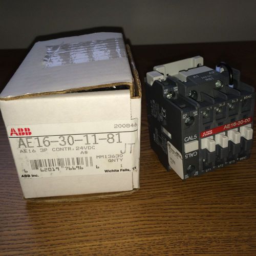 Abb contactor - ae16-30-11-81 for sale