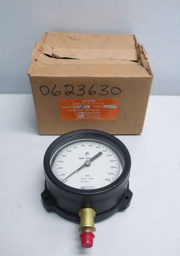 New weksler ta544 0-300psi 4-1/2in face 1/4in npt pressure gauge d400754 for sale