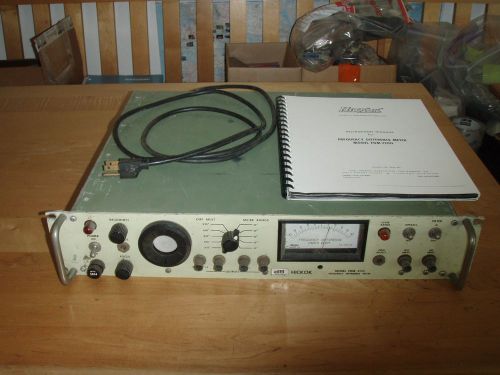 Hickok frequency defference meter model fdm 2100 plus manual for sale