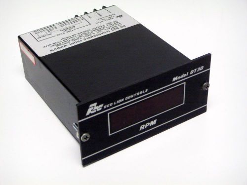 Red Lion Controls DT3D Programmable Tachometer, DT3D0500 *EXCELLENT*