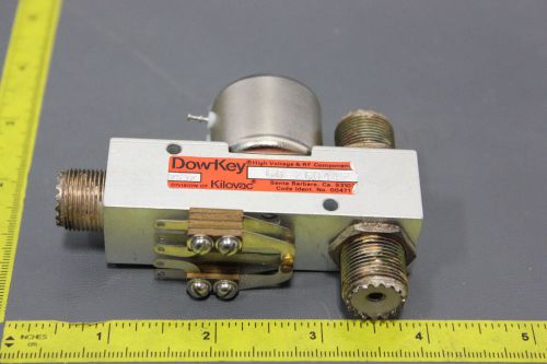 New dowkey kilovac coaxial relay spdt switch 60-260442 (s18-t-20b) for sale