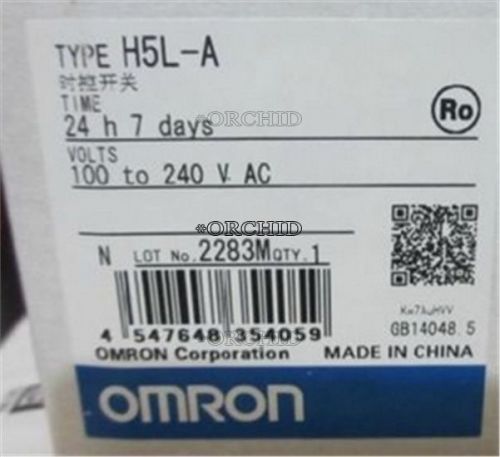 Omron timer switch h5l-a new in box for sale