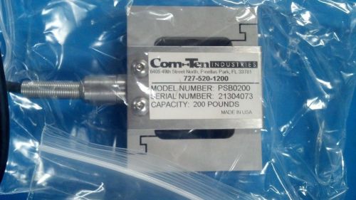 Com-Ten Industries Model: PSB0200 Serial: 21304073 Capacity: 200lbs