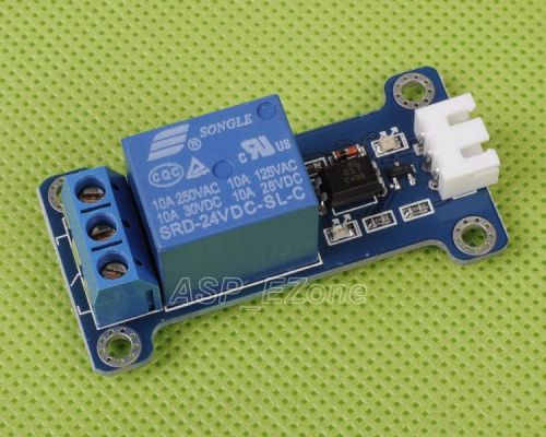 24v 1-channel relay module high level triger optocoupler for arduino avr stm32 for sale