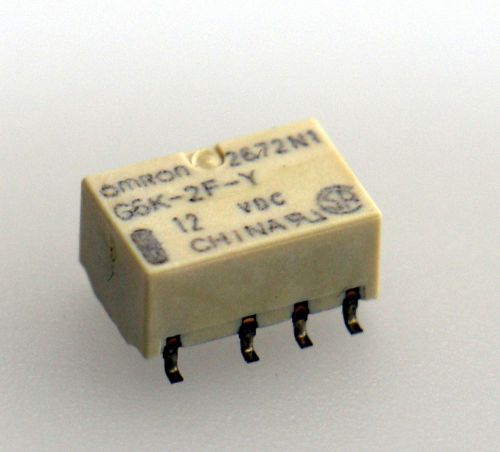 Omron Electronic Components G6K-2F-Y 12VDC Relay CSA UL VDC 2672N1