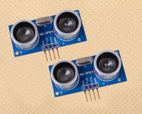 2pcs ultrasonic module hc-sr04 distance measuring transducer sensor for arduino for sale