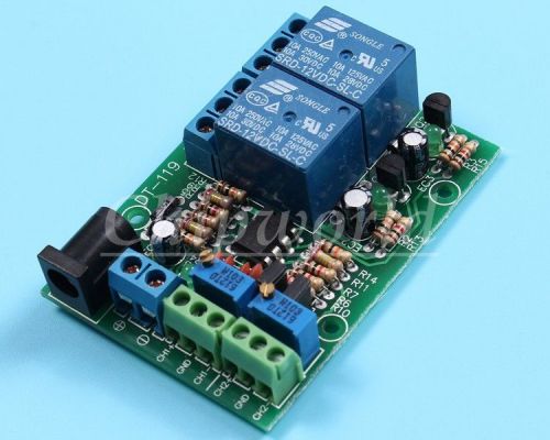 New dc 12v 2-channel voltage comparator lm393 comparator module 100ma for sale