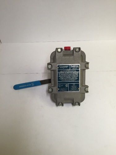 Jamesbury 34EX6 Explosion Proof Snap Switch 10 AMPS 1/3 HP 125/250 VAC w/lever