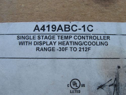 Johnson Controls A419ABC-1C Temperature Controller A419 NEW