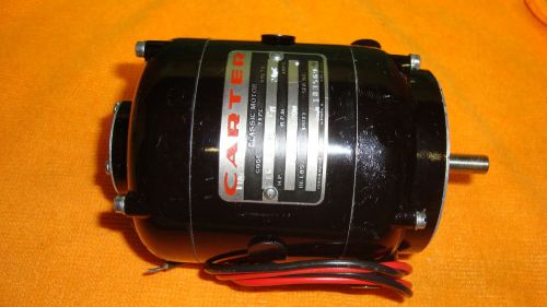 Carter classic motor #ecpa4099b, 24 vdc, 1/99 hp, 4000 rpm, 9 a, continous duty for sale