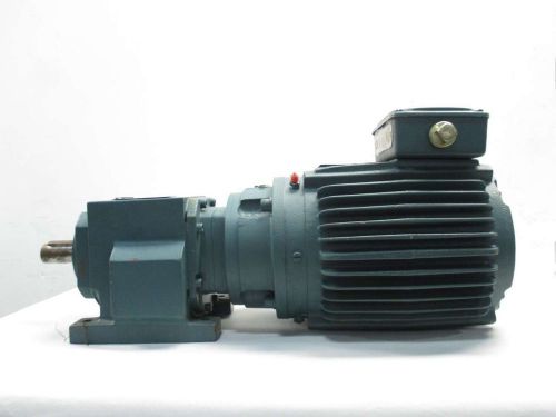New reliance p14g7527p hb382cn140tc 1hp 460v gear motor 7.52:1 229.39rpm d417939 for sale