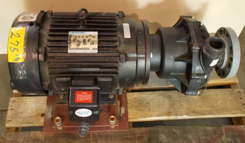 Marathon severe duty motor 10 hp w/ chemical rest. pump part# 3vm 215ttfs8309bpl for sale