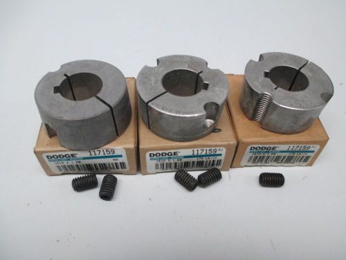 Lot 3 new dodge reliance 117159 1610x1kw taper lock bushing 1in bore d264420 for sale