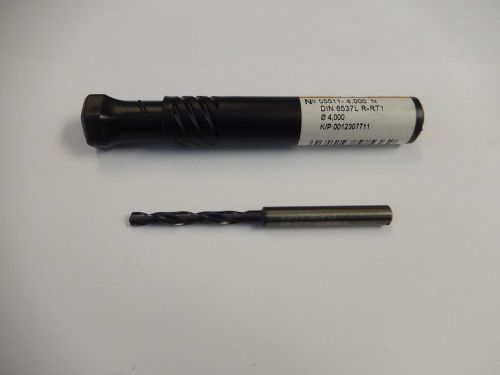 Guehring Carbide Drill 5511 9055110040000 4mm Coolant Through Drill New!!