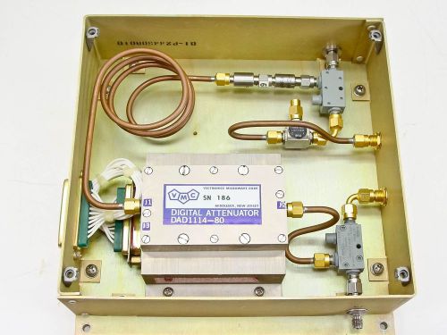 Vectronics Microwave Enclosure w/Omni Spectra 2020 RF Attenuators - DAD1114-80