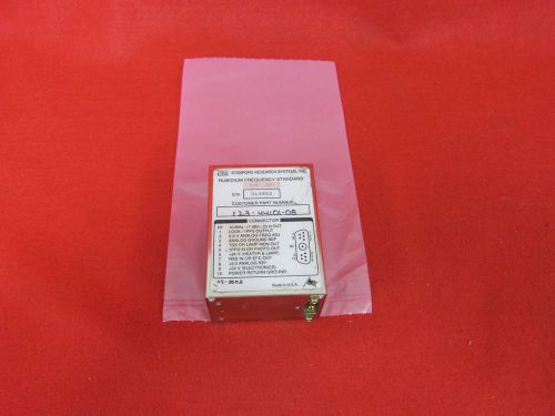 Stanford research systems srs model tsd 11 rubidium frequency standard (no lock) for sale