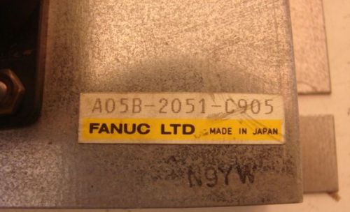 Fanuc A05B-2051-C905 NMB 4715PS-232-B30 1 Phase