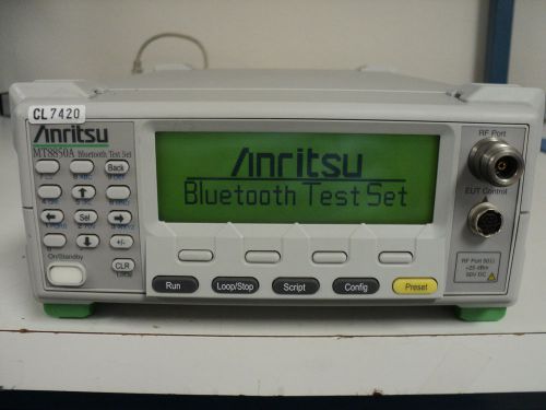 ANRITSU MT8850A BLUETOOTH TEST SET
