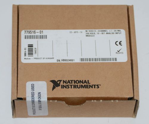 *new surplus* national instruments ni 9203 module for sale