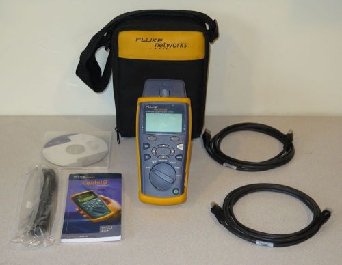 Fluke networks cableiq ciq-100 qualification tester for network cables &amp; wiring for sale