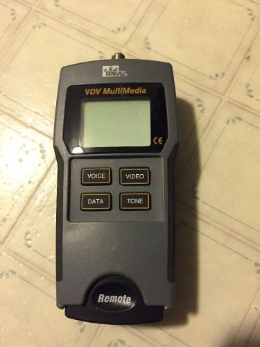 Ideal VDV Multimedia Cable Tester used
