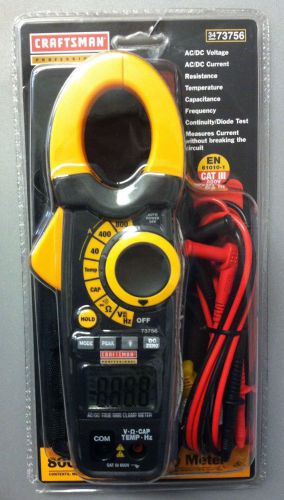 New Craftsman Professional (73756) True RMS 800A AC/DC Clamp Meter