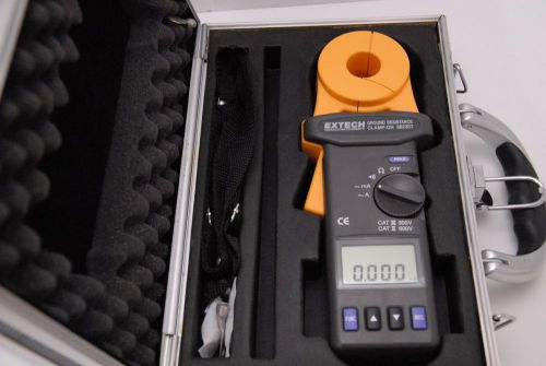 Extech 382357 clamp-on ground resistance tester for sale