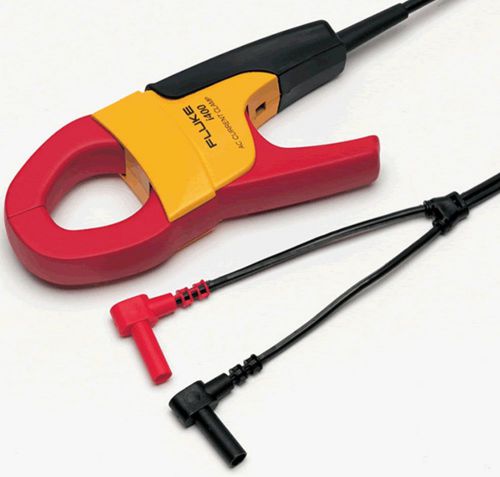 NEW Fluke i400 400 Amp AC Current Clamp, Banana Plugs for DMMs