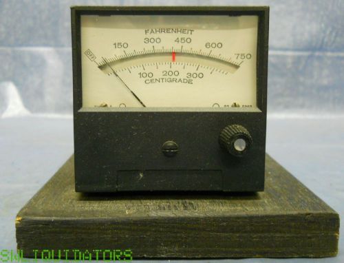 This is a working BEEDE  FAHRENHEIT TEMPERATURE GAUGE 0 to 750, 120V/220V