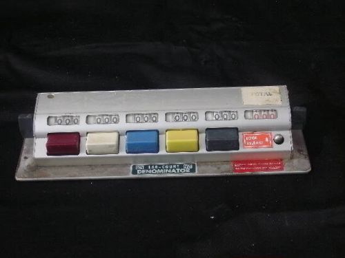 Denominator lab-count locking 5 counting units 3 digits per unit for sale