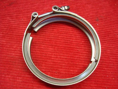 4 inch turbo v-band clamp downpipe stainless for sale