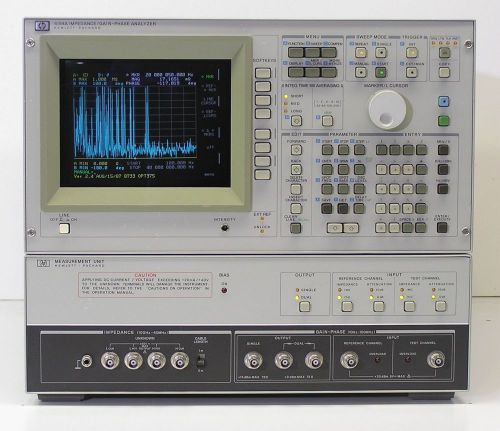 Hp 4194a impedance / gain-phase analyzer opt 375 (75 ohm) for sale