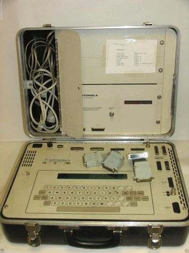 Motorola test equipt digital analyzer controller r1800a w/ manual 68p81069a90 for sale